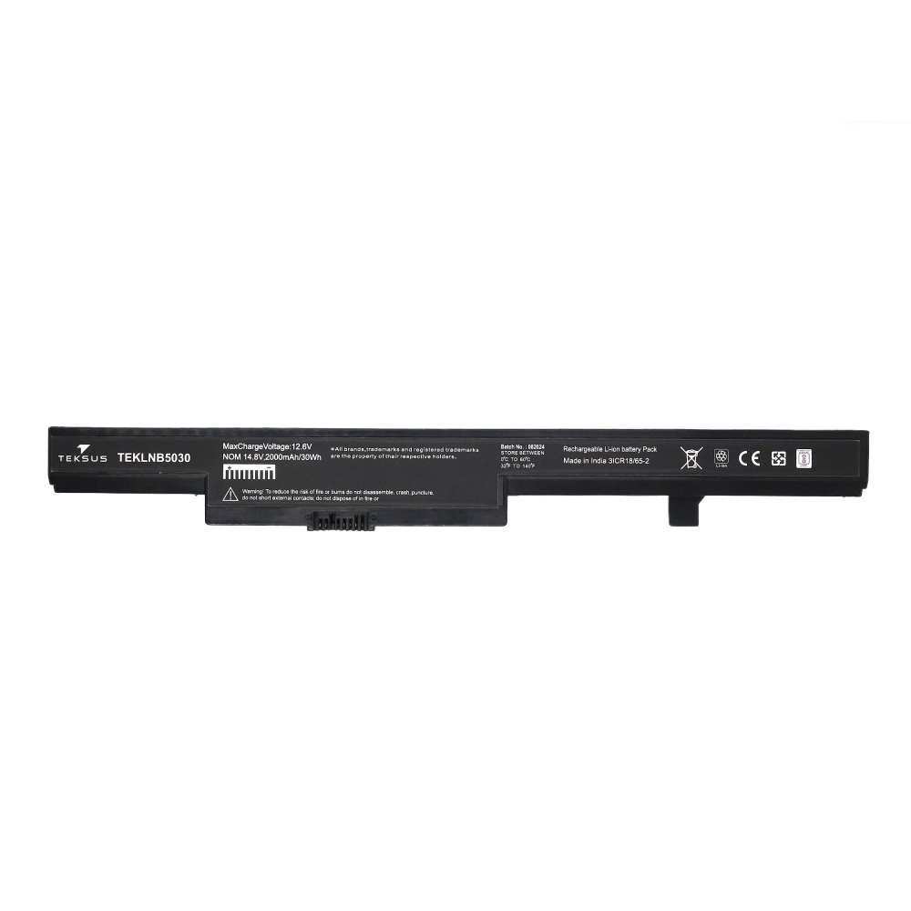 Teksus Laptop Battery Compatible For Lenovo Ideapad B40-70 | M4400 view 2